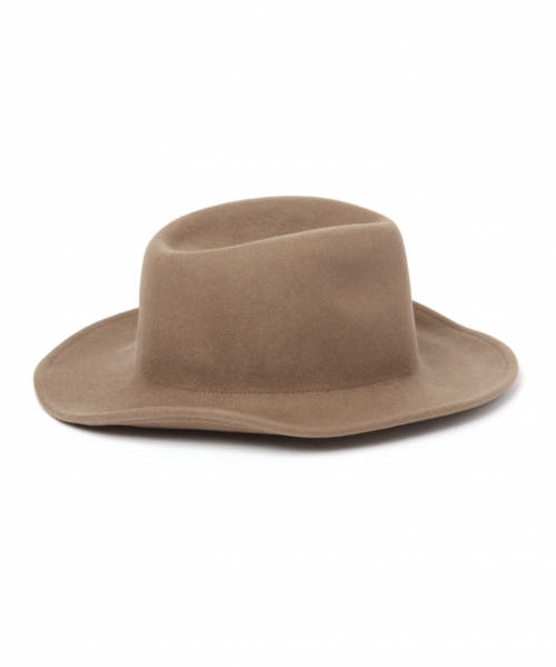 BAYFLOW(ベイフロー)の「フェルトハット(ハット・レディース・ブラウン系その他/ライトベージュ・FREE)」の4枚目の写真