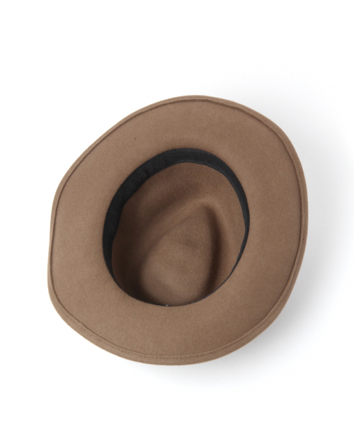 BAYFLOW(ベイフロー)の「フェルトハット(ハット・レディース・ブラウン系その他/ライトベージュ・FREE)」の6枚目の写真