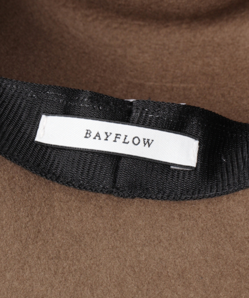 BAYFLOW(ベイフロー)の「フェルトハット(ハット・レディース・ブラウン系その他/ライトベージュ・FREE)」の10枚目の写真