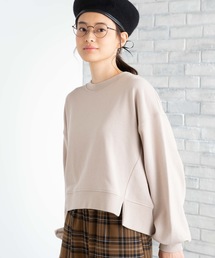 WEGO | WEGO/カットリブショートスウェット(スウェット)