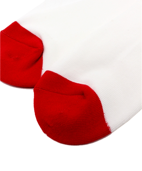 WEGO（ウィゴー）の「WEGO/リブラインソックス（ソックス/靴下・メンズ・ブルー/レッド/ホワイト/ブラック・FREE）」の7枚目の写真