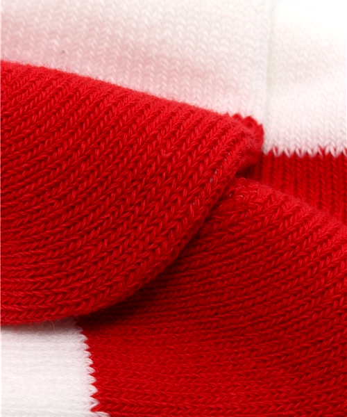 WEGO（ウィゴー）の「WEGO/リブラインソックス（ソックス/靴下・メンズ・ブルー/レッド/ホワイト/ブラック・FREE）」の5枚目の写真