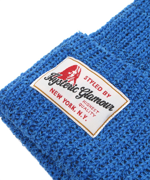 HYSTERIC GLAMOUR（ヒステリックグラマー）の「ミックスヤーンワッチキャップ（ニットキャップ/ビーニー・レディース・レッド/ブルー/ネイビー/トップグレー・FREE）」の9枚目の写真