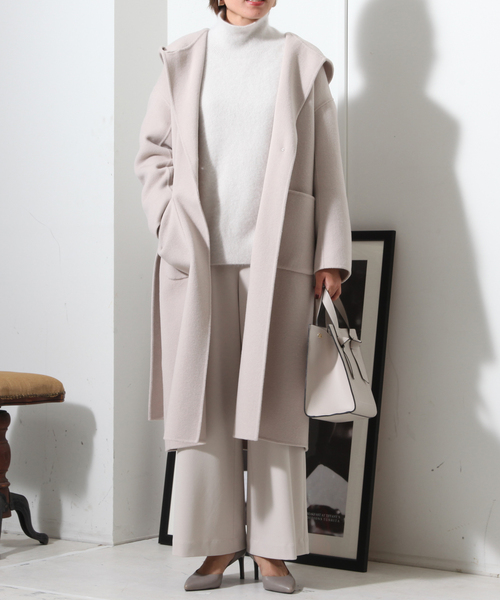 Tiara（ティアラ）の「アウトポケットストレートワイドパンツ（その他パンツ・レディース・ネイビー/グレー系その他/ブラック・S/M）」の10枚目の写真