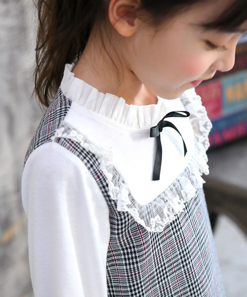 Bee des Bee（ビーデスビー）の「長袖ワンピース（ワンピース・キッズ・グレー・110cm/100cm/120cm/140cm/150cm）」の5枚目の写真