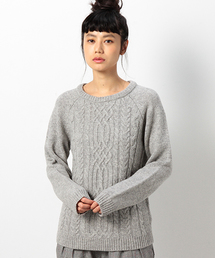 coen | ケーブルニットプルオーバー(ニット/セーター)