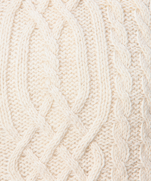 coen（コーエン）の「ケーブルニットプルオーバー（ニット/セーター・レディース・オフホワイト/ライトグレー/クリーム/コバルトブルー・MEDIUM/LARGE）」の10枚目の写真