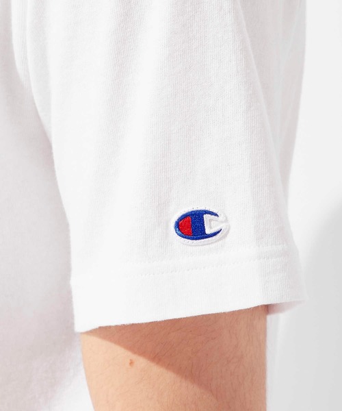 Champion（チャンピオン）の「【Champion】USAコットン無地VネックポケットＴシャツ（Tシャツ/カットソー・メンズ・ブラック/ホワイト/ネイビー・S/XL/L/M）」の8枚目の写真