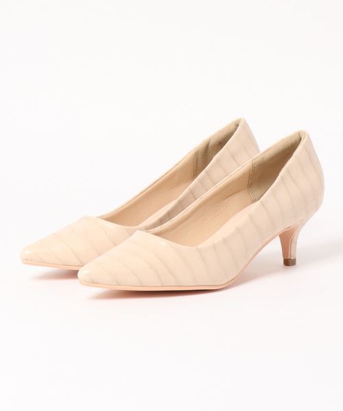 KOBE LETTUCE（コウベレタス）の「ロングノーズポインテッドトゥパンプス（パンプス・レディース・ブラック/ブラック系その他/グレイッシュベージュ/パープル/ピンク/ベージュ系その他/ホワイト/レモンイエロー・S/LL/M/L）」の16枚目の写真