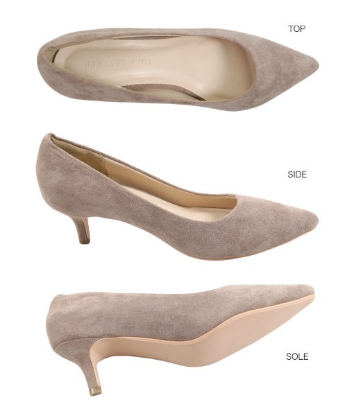 KOBE LETTUCE（コウベレタス）の「ロングノーズポインテッドトゥパンプス（パンプス・レディース・ブラック/ブラック系その他/グレイッシュベージュ/パープル/ピンク/ベージュ系その他/ホワイト/レモンイエロー・S/LL/M/L）」の19枚目の写真