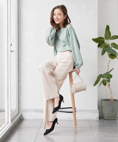 KOBE LETTUCE（コウベレタス）の「ロングノーズポインテッドトゥパンプス（パンプス・レディース・ブラック/ブラック系その他/グレイッシュベージュ/パープル/ピンク/ベージュ系その他/ホワイト/レモンイエロー・S/LL/M/L）」の22枚目の写真