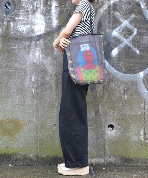 Casselini（キャセリーニ）の「Casselini（キャセリーニ）shiomiwada sister bag（トートバッグ・レディース・ブラック・FREE）」の5枚目の写真