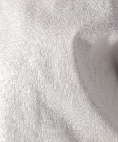 BAYFLOW(ベイフロー)の「リネンZIPブルゾン(ブルゾン・レディース・ライトブルー/カーキ/ベージュ・SMALL/MEDIUM)」の10枚目の写真