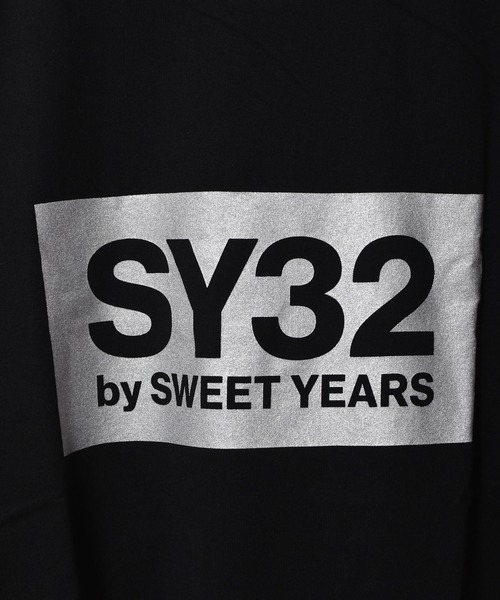 【セール】『SY32 by SWEET YEARS』BOXロゴT(Tシャツ/カットソー)|SY32 by SWEET YEARS(エスワイサーティトゥバイスィートイヤーズ) 【セール】『SY32 by SWEET YEARS』BOXロゴT(Tシャツ/カットソー)|SY32 by SWEET YEARS(エスワイサーティトゥバイスィートイヤーズ)