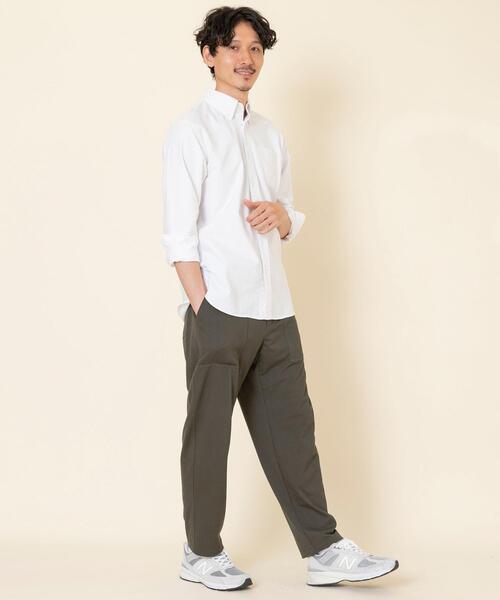 coen(コーエン)の「テキサスコットンオックスフォードボタンダウンシャツ#(シャツ/ブラウス・メンズ・ケリー/コバルトブルー/グレー/ホワイト・X-LARGE/LARGE/SMALL/MEDIUM)」の5枚目の写真