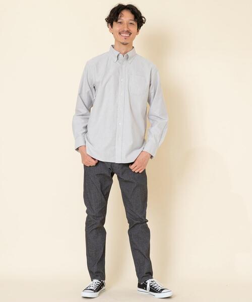 coen(コーエン)の「テキサスコットンオックスフォードボタンダウンシャツ#(シャツ/ブラウス・メンズ・ケリー/コバルトブルー/グレー/ホワイト・X-LARGE/LARGE/SMALL/MEDIUM)」の21枚目の写真