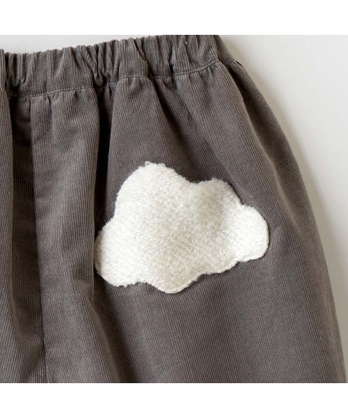 10mois（ディモワ）の「【10mois(ディモワ)】雲ポケットバルーンパンツ（その他ベビーウェア・キッズ・スモークピンク/チャコール・80-90cm/70-80cm）」の14枚目の写真