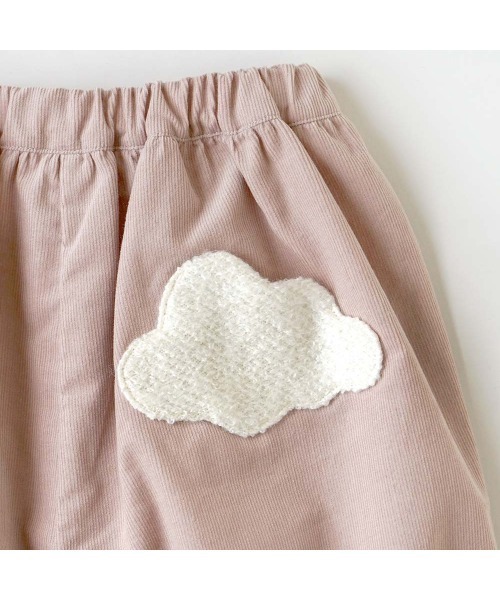 10mois（ディモワ）の「【10mois(ディモワ)】雲ポケットバルーンパンツ（その他ベビーウェア・キッズ・スモークピンク/チャコール・80-90cm/70-80cm）」の9枚目の写真