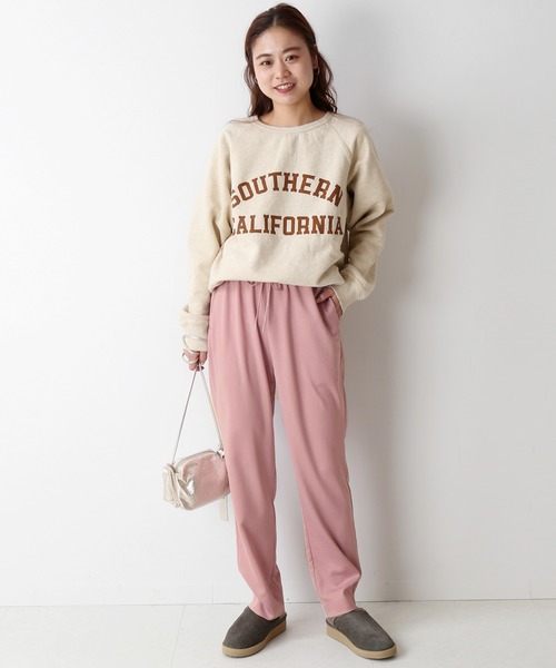 JOURNAL STANDARD relume(ジャーナルスタンダード レリューム)の「サテンドロストイージーパンツ◆(その他パンツ・レディース・ピンク/グリーン・38/36)」の12枚目の写真