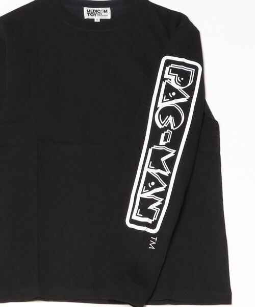 MEDICOM TOY LIFE ENTERTAINMENT(メディコムトイライフエンターテイメント)の「MLE L/S TEE "PAC-MAN"(Tシャツ/カットソー・メンズ・ホワイト/ブラック・LARGE/X-LARGE/MEDIUM/SMALL)」の14枚目の写真