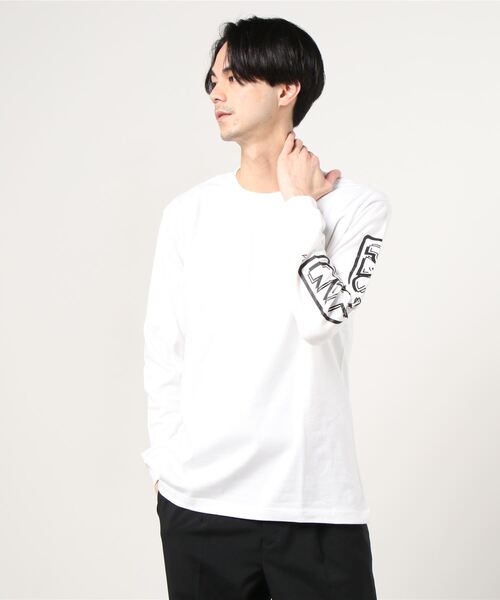 MEDICOM TOY LIFE ENTERTAINMENT(メディコムトイライフエンターテイメント)の「MLE L/S TEE "PAC-MAN"(Tシャツ/カットソー・メンズ・ホワイト/ブラック・LARGE/X-LARGE/MEDIUM/SMALL)」の5枚目の写真