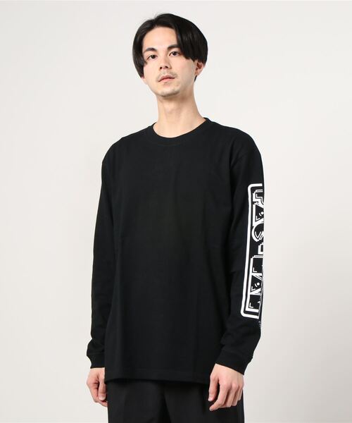 MEDICOM TOY LIFE ENTERTAINMENT(メディコムトイライフエンターテイメント)の「MLE L/S TEE "PAC-MAN"(Tシャツ/カットソー・メンズ・ホワイト/ブラック・LARGE/X-LARGE/MEDIUM/SMALL)」の4枚目の写真