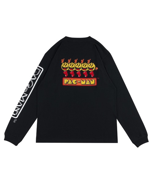 MEDICOM TOY LIFE ENTERTAINMENT(メディコムトイライフエンターテイメント)の「MLE L/S TEE "PAC-MAN"(Tシャツ/カットソー・メンズ・ホワイト/ブラック・LARGE/X-LARGE/MEDIUM/SMALL)」の11枚目の写真