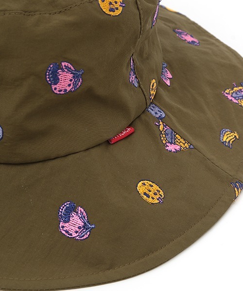 チチカカ（チチカカ）の「スキップ刺繍アドベンチャーハット（ハット・レディース・ホワイト/カーキ・FREE）」の10枚目の写真