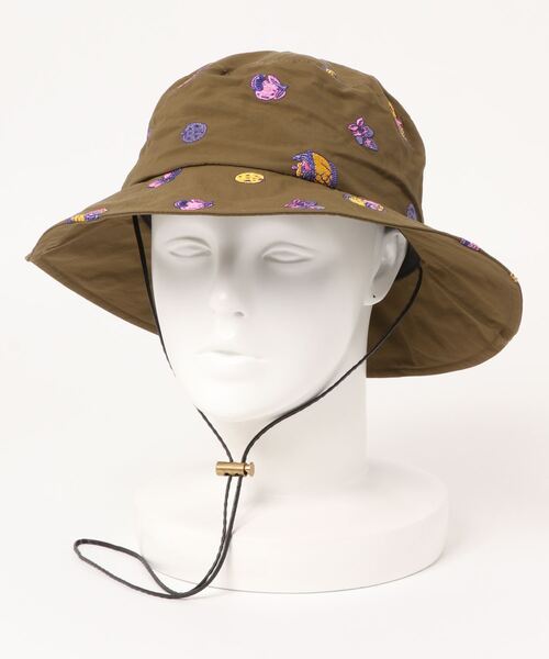 チチカカ（チチカカ）の「スキップ刺繍アドベンチャーハット（ハット・レディース・ホワイト/カーキ・FREE）」の16枚目の写真