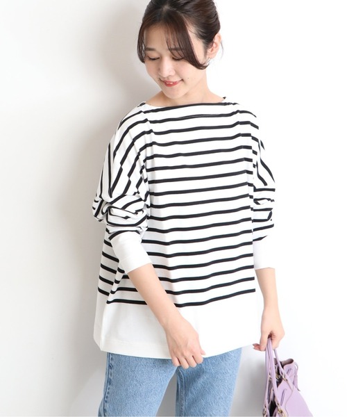 セール】【TRADITIONAL WETHERWEAR】SLOBE別注 ボーダーロング