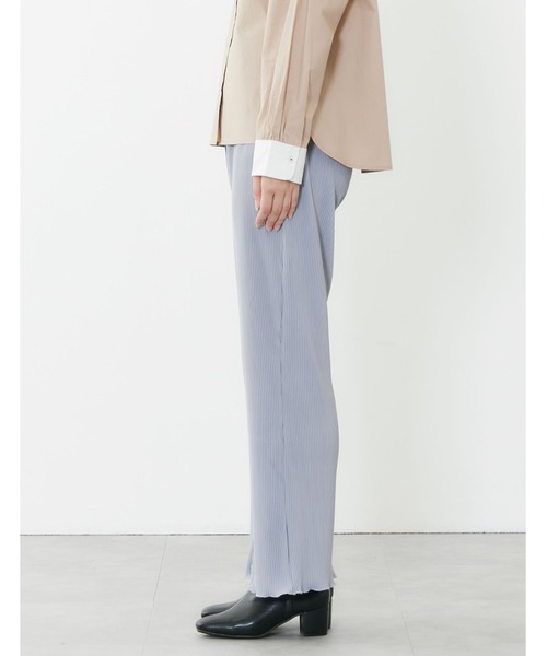 POU DOU DOU(プードゥドゥ)の「プリーツイージーパンツ(その他パンツ・レディース・ブラック/ライトベージュ/ライトブルー/カーキ・3)」の18枚目の写真