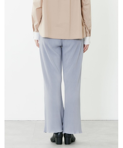 POU DOU DOU(プードゥドゥ)の「プリーツイージーパンツ(その他パンツ・レディース・ブラック/ライトベージュ/ライトブルー/カーキ・3)」の17枚目の写真