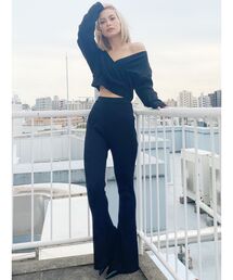 GYDA | 2WAYカシュクールリブKT TOPS(ニット/セーター)