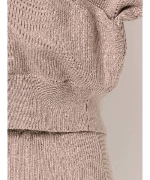 GYDA(ジェイダ)の「2WAYカシュクールリブKT TOPS(ニット/セーター・レディース・グレー/ベージュ/ブラック・FREE)」の22枚目の写真