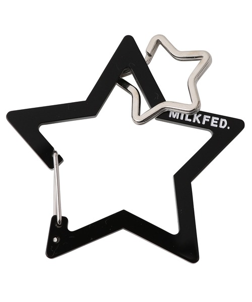 MILKFED.(ミルクフェド)の「NEO STAR CARABINER(キーホルダー・レディース・ブラック/ブラウン/レッド/ピンク/ライトパープル/ライトピンク/ライトイエロー・ONE SIZE)」の8枚目の写真