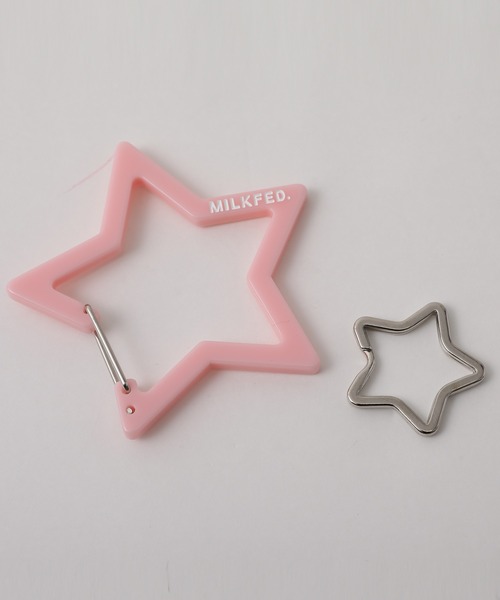 MILKFED.(ミルクフェド)の「NEO STAR CARABINER(キーホルダー・レディース・ブラック/ブラウン/レッド/ピンク/ライトパープル/ライトピンク/ライトイエロー・ONE SIZE)」の13枚目の写真