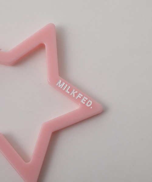 MILKFED.(ミルクフェド)の「NEO STAR CARABINER(キーホルダー・レディース・ブラック/ブラウン/レッド/ピンク/ライトパープル/ライトピンク/ライトイエロー・ONE SIZE)」の12枚目の写真