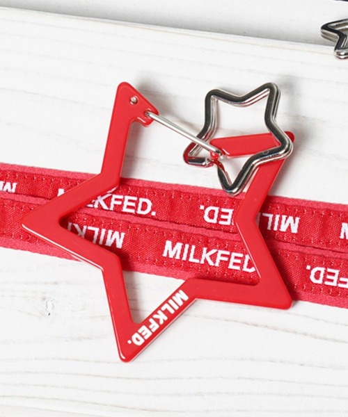MILKFED.(ミルクフェド)の「NEO STAR CARABINER(キーホルダー・レディース・ブラック/ブラウン/レッド/ピンク/ライトパープル/ライトピンク/ライトイエロー・ONE SIZE)」の20枚目の写真