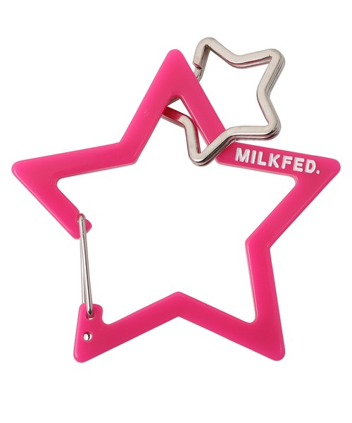 MILKFED.(ミルクフェド)の「NEO STAR CARABINER(キーホルダー・レディース・ブラック/ブラウン/レッド/ピンク/ライトパープル/ライトピンク/ライトイエロー・ONE SIZE)」の22枚目の写真