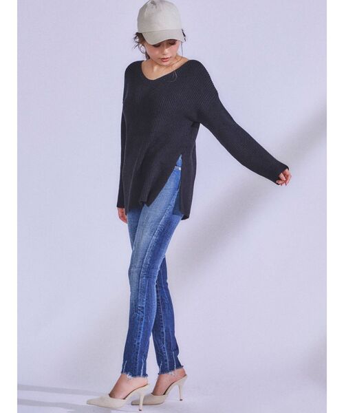 RESEXXY（リゼクシー）の「【IS】コットンキャップ（キャップ・レディース・ブラック/ベージュ・FREE）」の11枚目の写真