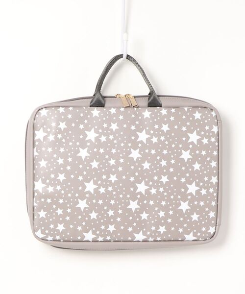 cache cache(カシュ カシュ)の「カシュカシュ cachecache / リバーシブルバッグインバッグL(クラッチバッグ・レディース・ブラック/オレンジ/アイボリー/ベージュ系その他/その他/ホワイト×ブラック・FREE)」の22枚目の写真