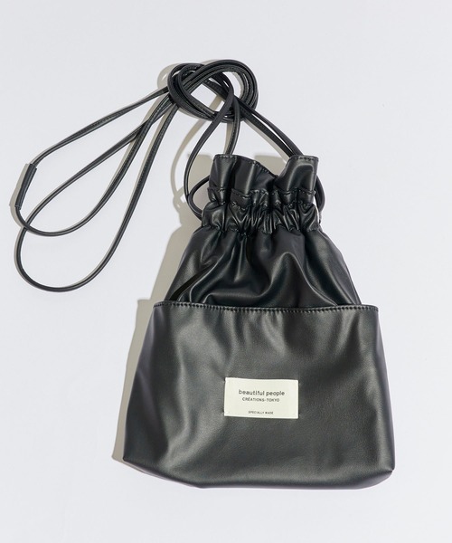 beautiful people（ビューティフルピープル）の「2WAYバッグ（ショルダーバッグ・レディース・ブラック・FREE）」の3枚目の写真