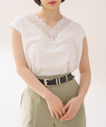 PAGEBOY | レーススカラッププルオーバー(Tシャツ/カットソー)