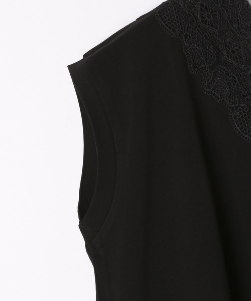 PAGEBOY（ページボーイ）の「レーススカラッププルオーバー（Tシャツ/カットソー・レディース・オフホワイト/グレイッシュベージュ/ブラック・FREE）」の16枚目の写真