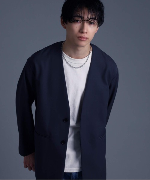 LION HEART（ライオンハート）の「【限定展開】“LH-1”ボリュームチェーンネックレス/サージカルステンレス（金属アレルギー対応）【LION HEART / ライオンハート】（ネックレス・メンズ・ブラック/シルバー/シルバー系その他/シルバー系その他2・50cm/60cm）」の7枚目の写真