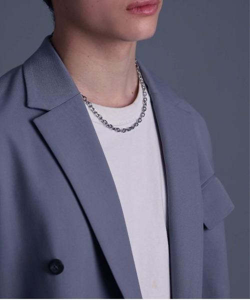 LION HEART（ライオンハート）の「【限定展開】“LH-1”ボリュームチェーンネックレス/サージカルステンレス（金属アレルギー対応）【LION HEART / ライオンハート】（ネックレス・メンズ・ブラック/シルバー/シルバー系その他/シルバー系その他2・50cm/60cm）」の12枚目の写真