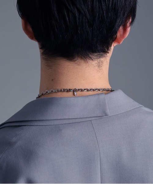 LION HEART（ライオンハート）の「【限定展開】“LH-1”ボリュームチェーンネックレス/サージカルステンレス（金属アレルギー対応）【LION HEART / ライオンハート】（ネックレス・メンズ・ブラック/シルバー/シルバー系その他/シルバー系その他2・50cm/60cm）」の14枚目の写真