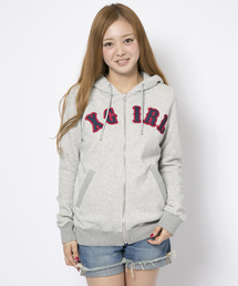 X-girl | VARIOUS SWEAT ZIP HOODIE(パーカー)