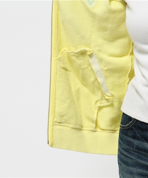 X-girl(エックスガール)の「【Seventeen3月号掲載】VARIOUS SWEAT ZIP HOODIE(パーカー・レディース・ブラック/アッシュ/ピンク/イエロー/ブルー/ネイビー・2/1)」の14枚目の写真