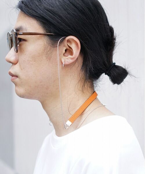 GLITCH（グリッチ）の「ITTI×GLITCH(イッチ×グリッチ)  GLASS CODE（メガネ・メンズ・ブラック/オレンジ/ブラウン/ブルー・FREE）」の18枚目の写真